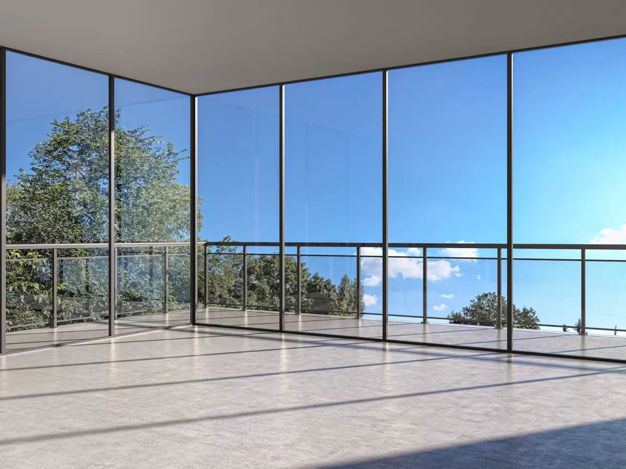 Modern pencere sistemi - İzmir Aykaryapi